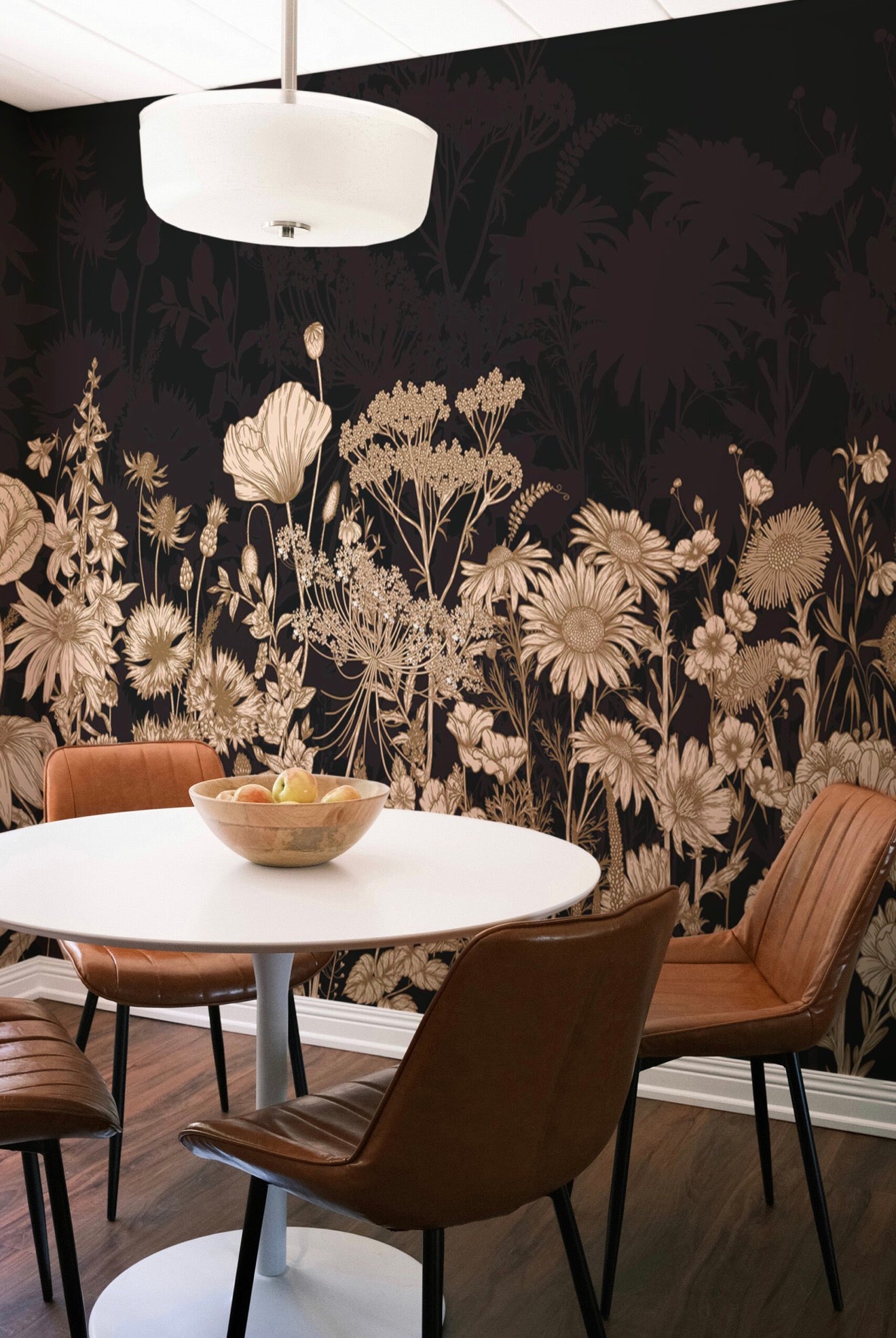 Midnight wildflowers