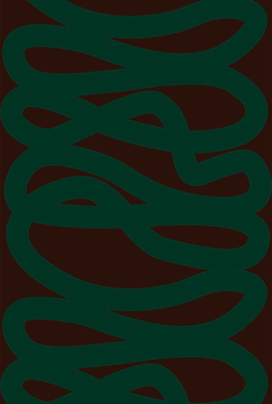Squiggly green line