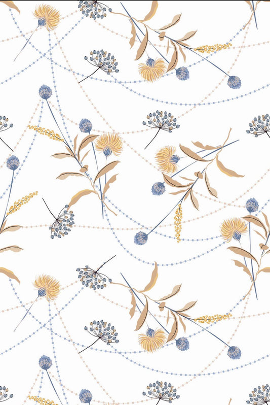 Honeyed Wildflower Veil
