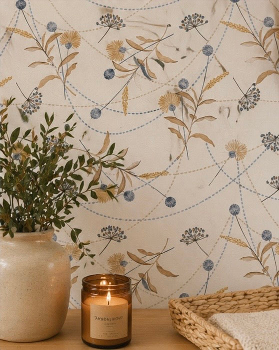 Honeyed Wildflower Veil