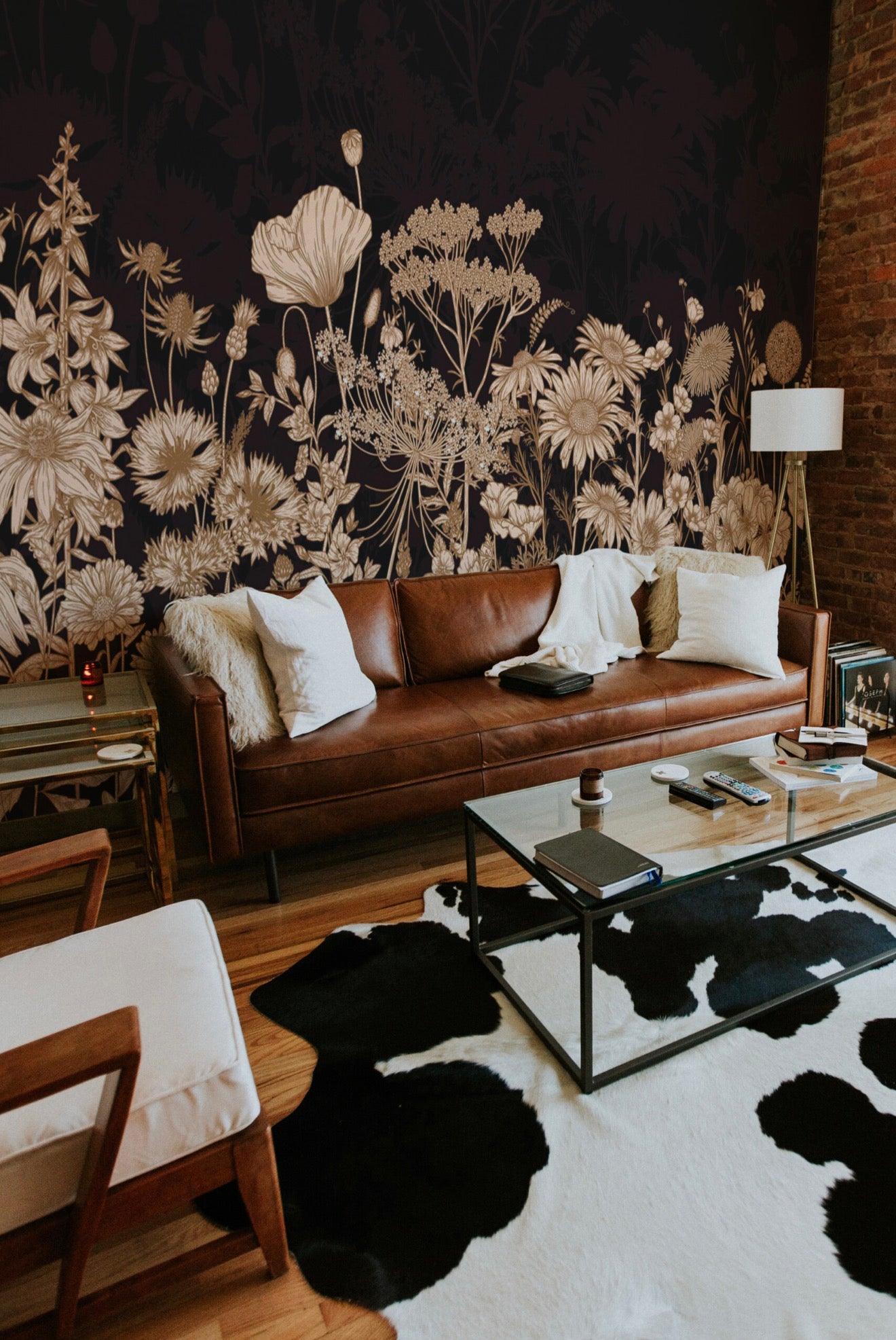 Midnight wildflowers