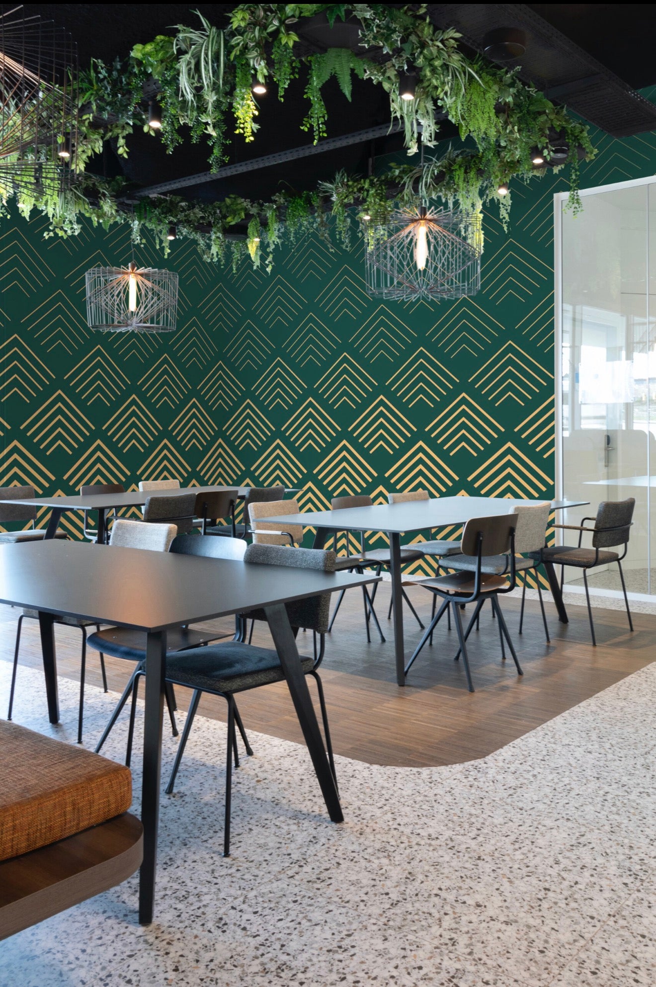 Golden green harmony